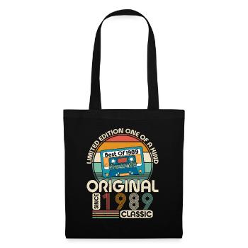 Unique 1989 Vintage Vintage Design - Sac en tissu - noir - Devant