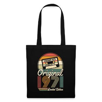 Vintage 1971 - Born Legends Birthday Gift - Stoffbeutel - Schwarz - Vorne