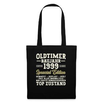 Vintage 1999 légendes Tee - Sac en tissu - noir - Devant