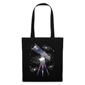 Star gazing - Tote Bag - black - Front