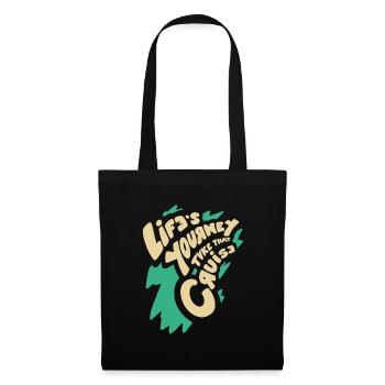 Travel and be alive - Tote Bag - black - Front