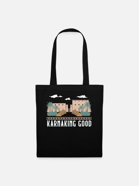 Karnaking gut - Stoffbeutel - Schwarz