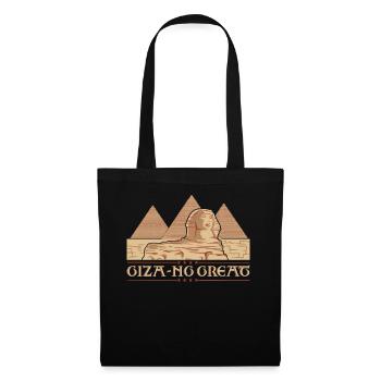 Giza-ng great - Stoffbeutel - Schwarz - Vorne
