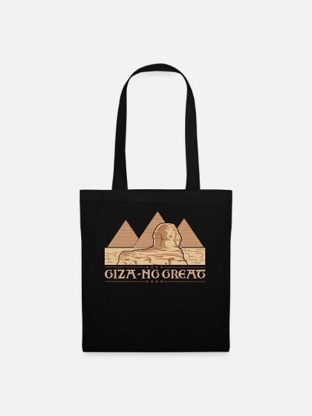 Giza-ng great - Stoffbeutel - Schwarz