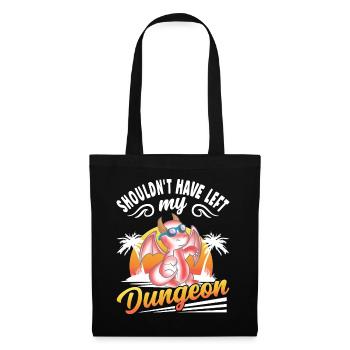 Shouldn't have left my dungeon - Tote Bag - black - Front