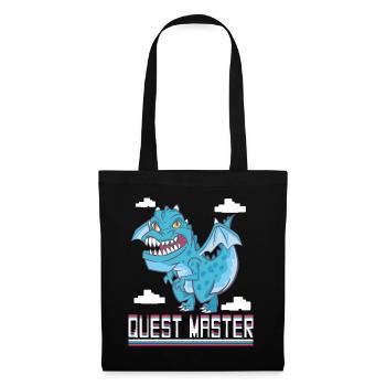 Maître de quête - Sac en tissu - noir - Devant