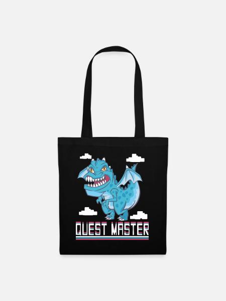 Meister der Quest - Stoffbeutel - Schwarz