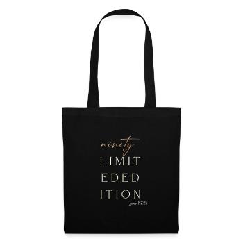 90th Birthday limited edition since 1935 Gift - Tote Bag - black - Front
