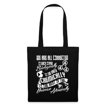 We Are All Connected To Each Other Biologically - Tote Bag - black - Front