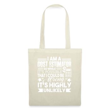 Cost Estimator I Am A Cost Estimator - Tote Bag - nature - Front