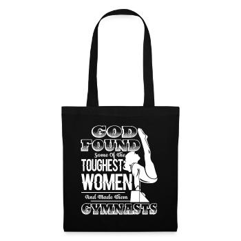 Gymnasts God Made Gymnasts - Tote Bag - black - Front