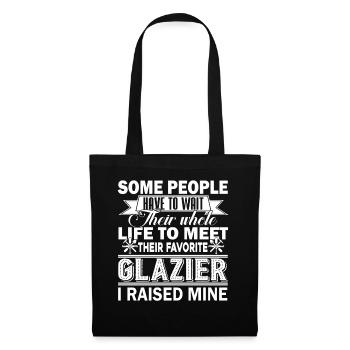 Glazier Proud Glazier Parent - Tote Bag - black - Front