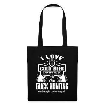 Duck Hunting I Love Duck Hunting - Tote Bag - black - Front