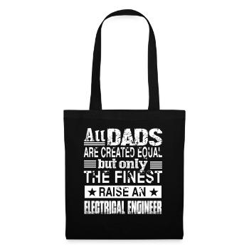 The Finest Raise An Electrical Engineer - Tote Bag - black - Front