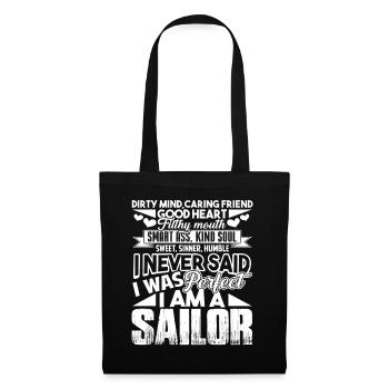 Sailor I Am A Sailor - Tote Bag - black - Front