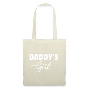 Daddy's Girl - cadeau fille à sa belle-fille - Sac en tissu - nature - Devant