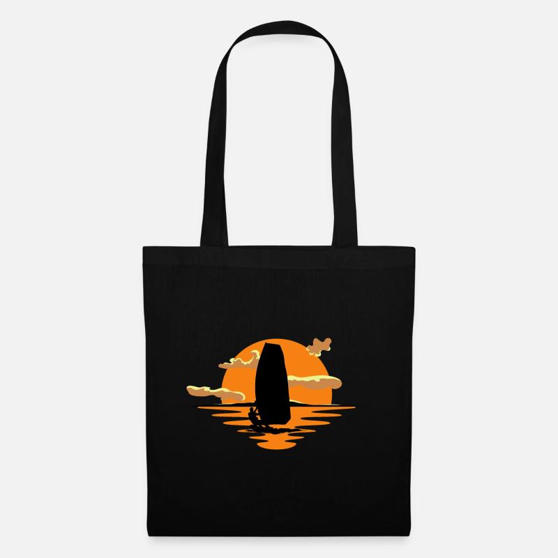 Windsurfer - Sac en tissu - noir