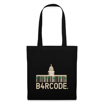 B4RCODE. La Havane - Sac en tissu - noir - Devant