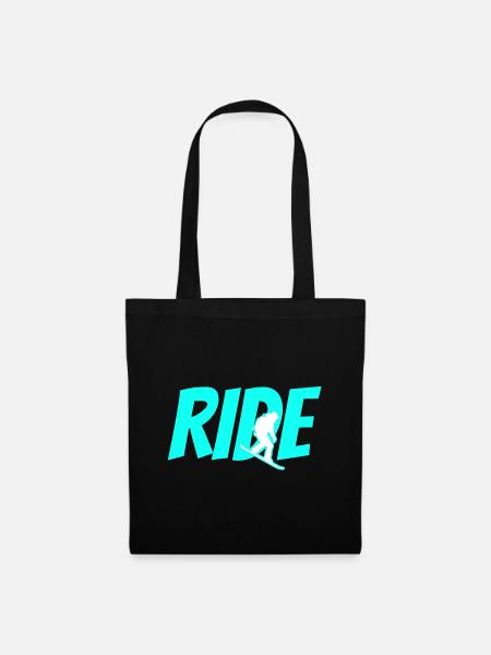 RIDE SNOWBOARDER - Stoffbeutel - Schwarz