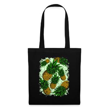pineapple - Tote Bag - black - Front