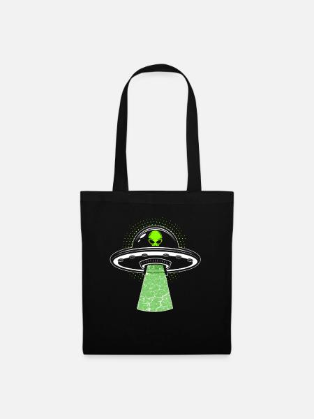 Vaisseau spatial extraterrestre - Sac en tissu - noir