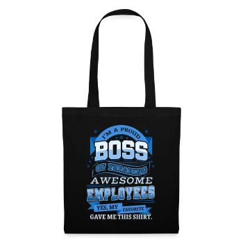 I'm a Proud Boss - Tote Bag - black - Front