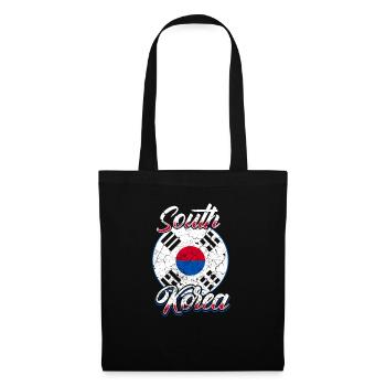 Corée du Sud Corée Coréen Coréen - Sac en tissu - noir - Devant