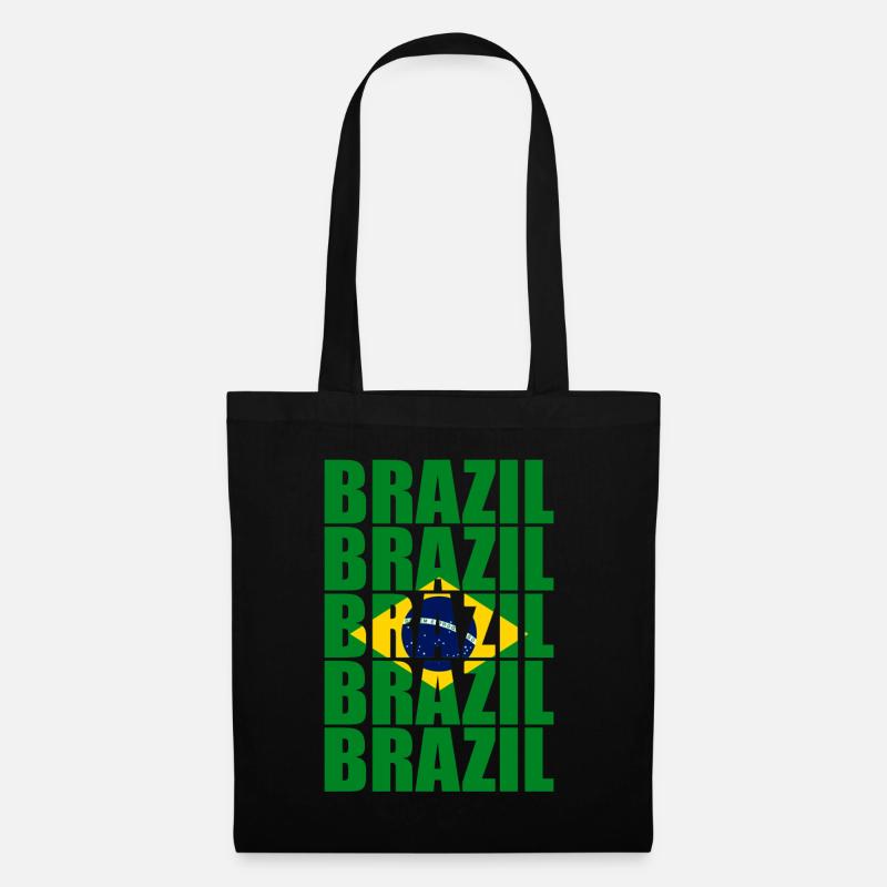 Brazil - Tote Bag - black