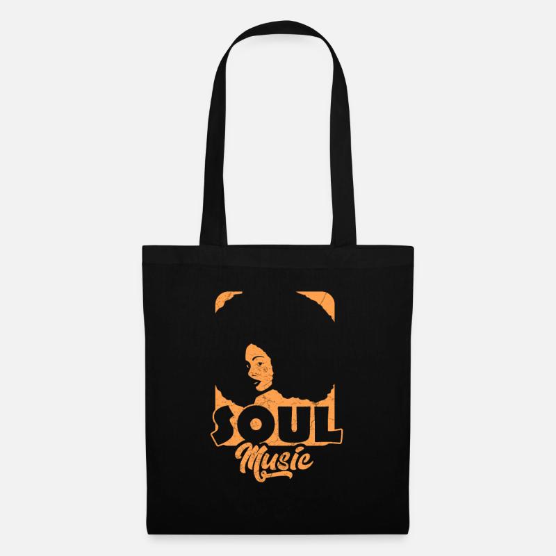 Soul Musik - Stoffbeutel - Schwarz
