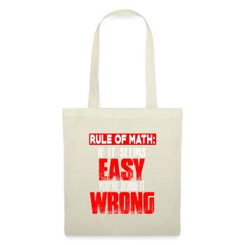 Math mathematician - Tote Bag - nature - Front
