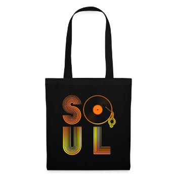 Soul Musik - Stoffbeutel - Schwarz - Vorne