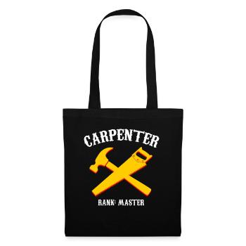 Charpentier charpentier - Sac en tissu - noir - Devant