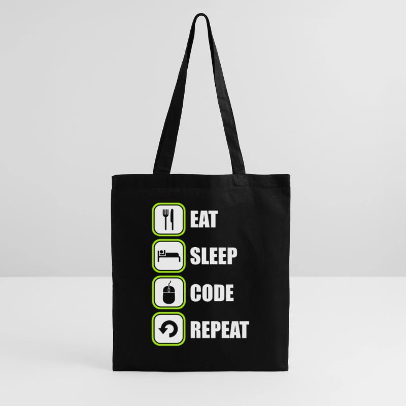 Programmeur Programmeur Code de programmation Sac en tissu
