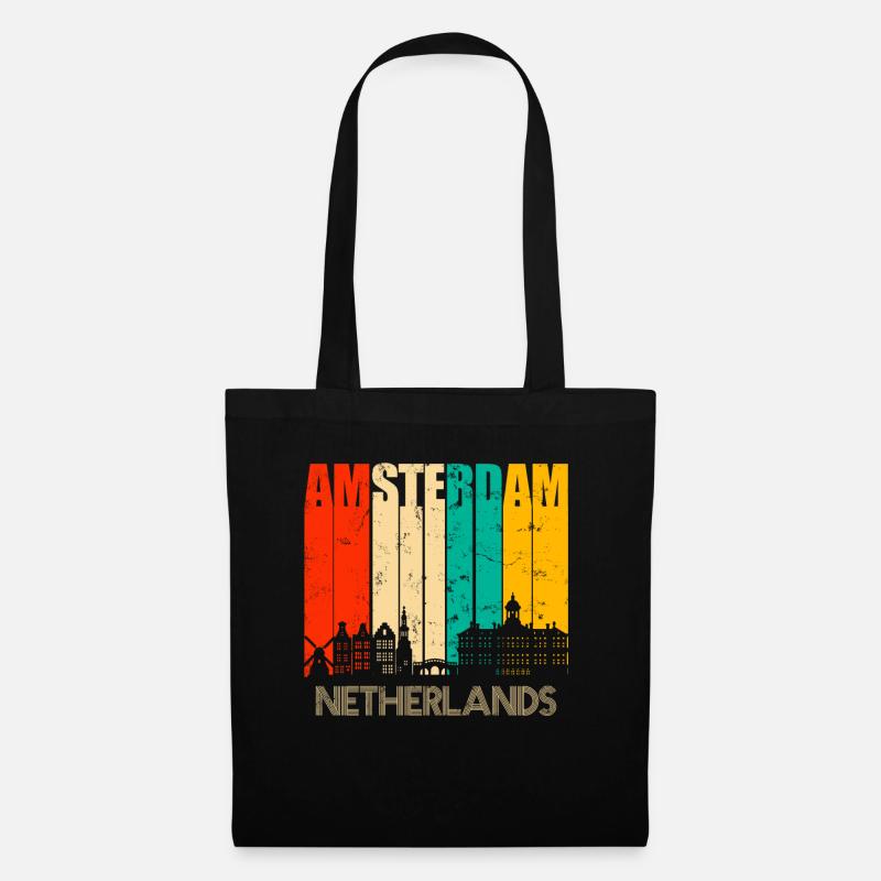 Amsterdam - Tote Bag - black
