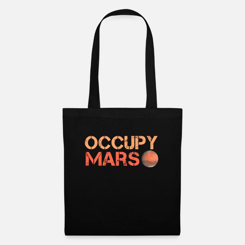 Occupy Mars - Stoffbeutel - Schwarz