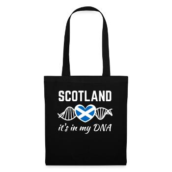 L'Ecosse est dans mon ADN - Sac en tissu - noir - Devant