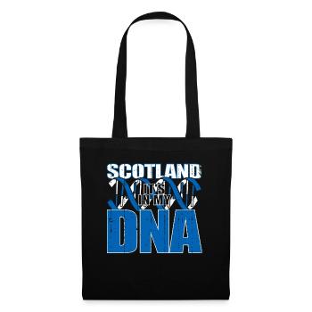 Scotland Scottish Scots Scottish DNA - Tote Bag - black - Front