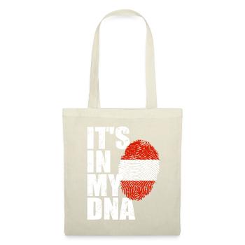 Austria Austrian flag DNA - Tote Bag - nature - Front