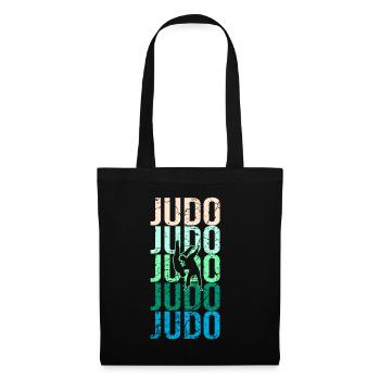 Judo - Stoffbeutel - Schwarz - Vorne