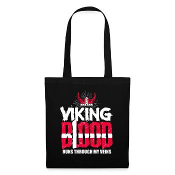 Dane Dänin Denmark Vikings - Sac en tissu - noir - Devant