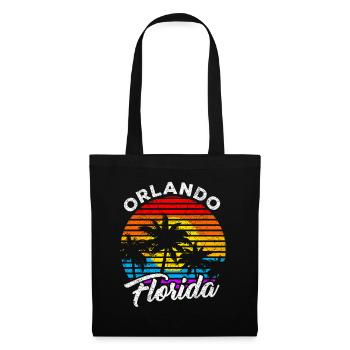 Orlando Florida - Sac en tissu - noir - Devant