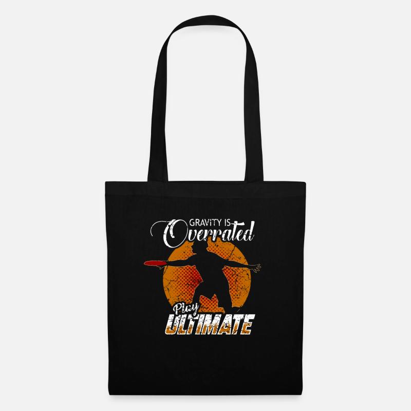 Ultimate Frisbee - Tote Bag - black