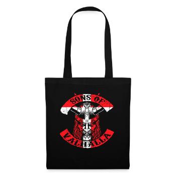 Vikings Danemark - Sac en tissu - noir - Devant