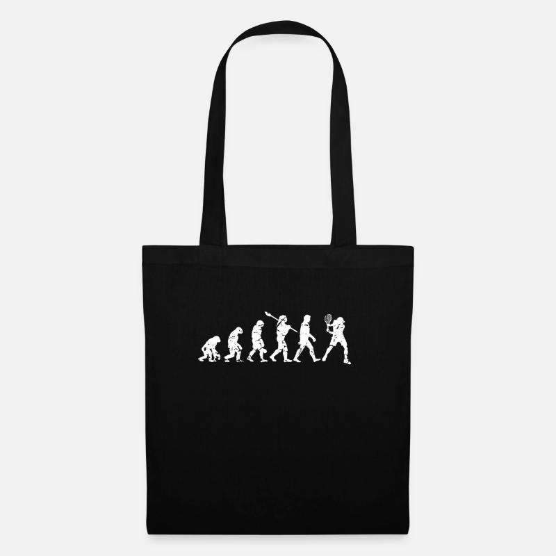 Tennis Evolution - Stoffbeutel - Schwarz