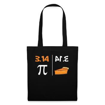 Pi Pie - Stoffbeutel - Schwarz - Vorne