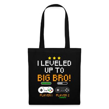 J'ai nivelé jusqu'à Big Bro - Sac en tissu - noir - Devant