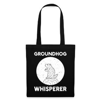Groundhog Whisperer - Tote Bag - black - Front