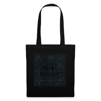 Square Root Of 441 - Funny 21st Birthday 21 Years - Tote Bag - black - Front