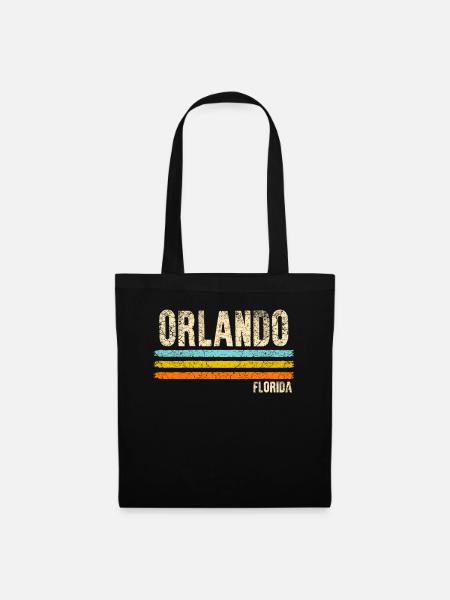 Orlando Florida - Stoffbeutel - Schwarz
