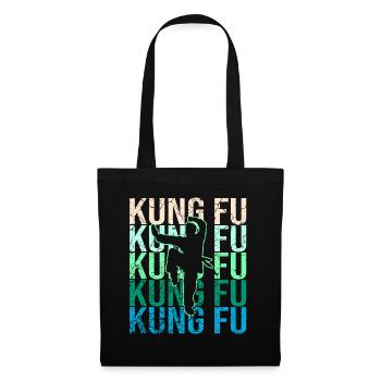 Kung Fu - Stoffbeutel - Schwarz - Vorne